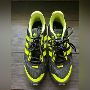 Adidas Running Shoes – Men’s Size 8.5 Black Neon Yellow Boost